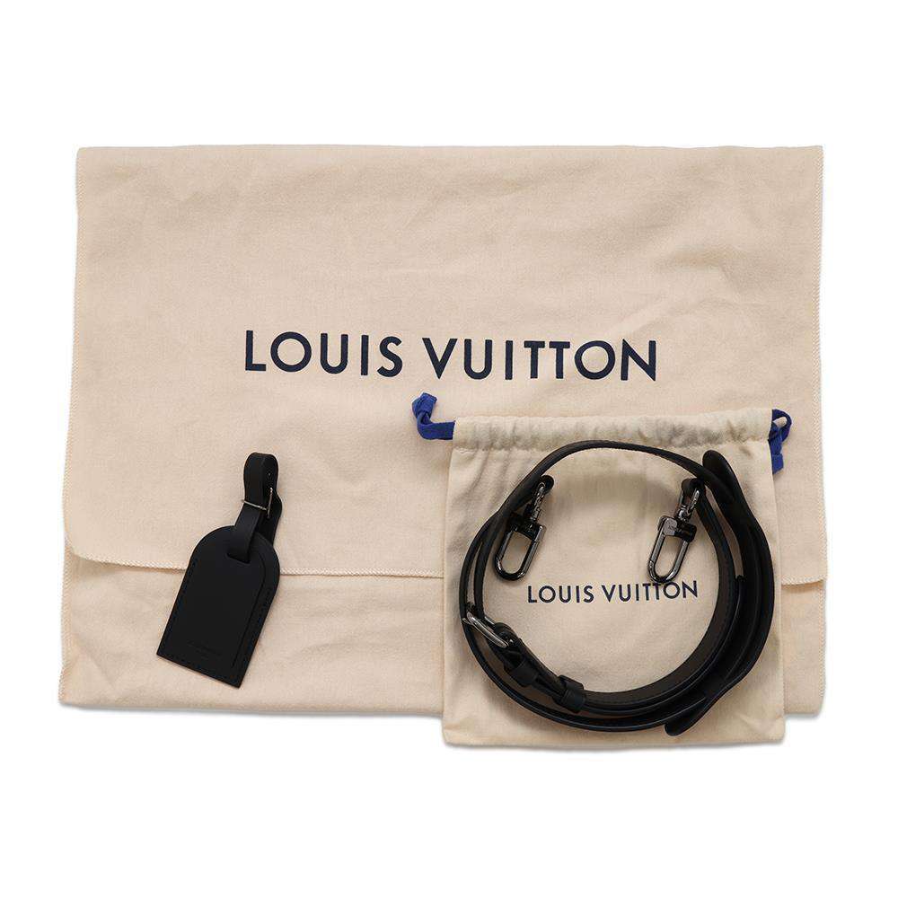 Louis Vuitton Tote Bag Monogram Eclipse Sac Plat Cross Shoulder Black - Picture 14 of 14